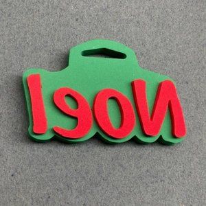 Christmas Foam Craft Stamp Noel